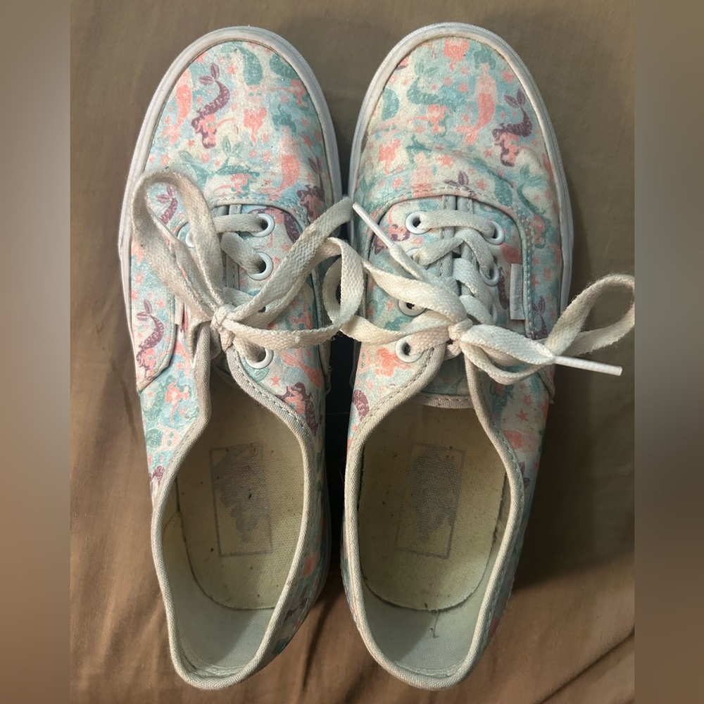 Mermaid Glittery Vans
